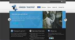 Desktop Screenshot of johnsontransportinc.com